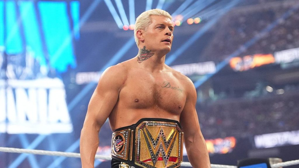 يقول كودي رودز إنه مدمن على جزء رئيسي من دوره في WWE